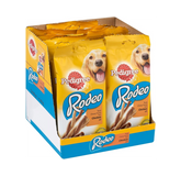 Pedigree Rodeo Dog Treats with Chicken – 8 Sticks, 140 g (Pack of 12)
