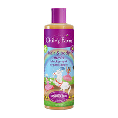 Childs Farm Blackberry & Organic Apple Hair & Body Wash for Sensitive Skin