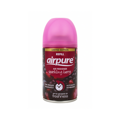 Airpure Sparkling Berry Automatic Spray Refills (6 × 250 ml)
