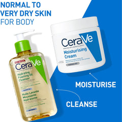 CeraVe Hydrating Foaming Oil Cleanser for Normal to Very Dry Skin - 8 fl oz/236 ml
