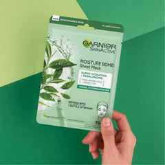 Garnier Moisture Bomb Green Tea Hydrating Sheet Mask