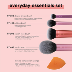 Real Techniques Everyday Essentials + Makeup Sponge Kit