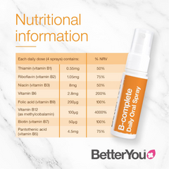 BetterYou B-Complete Daily Oral Spray 25ml
