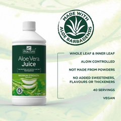 Aloe Vera Maximum Strength Juice 1ltr