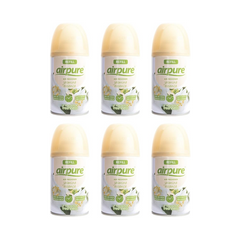 Airpure Freshmatic Max Automatic Spray Refills – 6 × 250 ml – Jasmine Essence