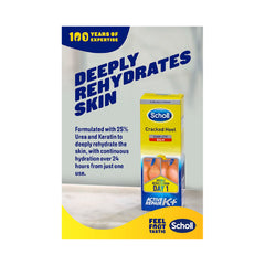 Scholl Cracked Heel Repair Balm with 25% Urea & Keratin | 60ml Travel-Friendly Tube