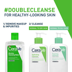 CeraVe Micellar Cleansing Water Fragrance-Free, 10 fl oz/295 mL