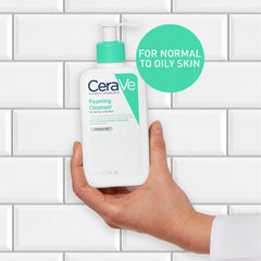 CeraVe Foaming Cleanser for Normal to Oxy Skin - 8 fl oz/236 ml