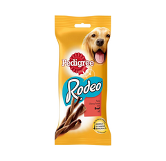Pedigree Rodeo Dog Treats with Chicken – 8 Sticks, 140 g (Pack of 12)