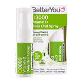 BetterYou D3000 Vitamin D3 Daily Oral Spray (15ml)