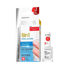 Eveline 8in1 Total Action Nail Conditioner, 12 ml