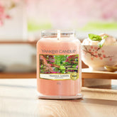 Yankee Candle Tranquil Garden Large Jar – Eucalyptus & Floral Blend