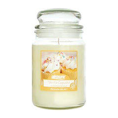 Airpure - Large Scented Candle, Vanilla Cupcake Fragrance