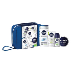Nivea Men Set To Go Wash Kit Gift Set (5 Pieces)