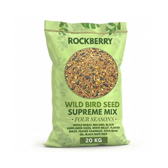 RockBerry Supreme Mix Wild Bird Seed, 20 kg