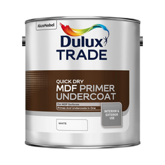 Dulux Trade Quick Dry MDF Primer Undercoat 2.5L