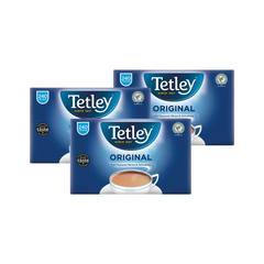 Tetley Original Tea Bags (3 x 240 Pack) - 720 Premium Tea Bags for the Perfect British Cuppa!