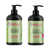 Mielle Rosemary & Mint Biotin-Infused Shampoo & Conditioner Duo – Hair-Growth Bundle for Stronger, Healthier Locks