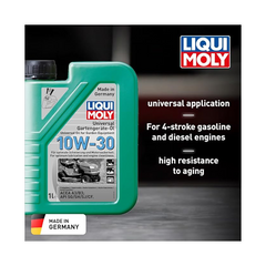 Liqui Moly 1273 Universal Garden Tool Oil 10W-30 1 Litre | Mineral Motor Oil for Lawn Mowers, Generators & 4-Stroke Engines