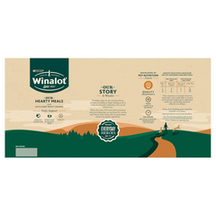 WINALOT Sunday Dinner Wet Dog Food | Gourmet Meat in Gravy | 40x100g Pouches