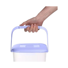 3 Litre Airtight Food Storage Jars with Lids - Set of 2, BPA-Free Kitchen Canisters for Flour, Sugar, Pasta & Dry Goods