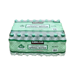 Kirkland Signature Sparkling Spring Water 500ml – Pallet Deal (42 Cases x 40 Bottles) | Bulk Fizz for Events, Retail & Catering