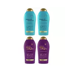 OGX Shampoo & Conditioner Duo – 2 Varieties, 2 x 577ml | Sulfate-Free, Nourishing Formulas for Healthy, Luxurious Hair