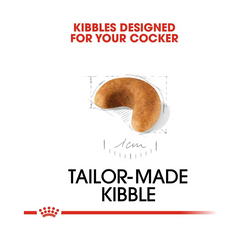 Royal Canin Cocker Puppy Dry Dog Food 3kg - Breed Specific Nutrition for English & American Cocker Spaniels up to 12 Months