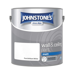 Johnstone’s Wall & Ceiling Matt Emulsion Paint 2.5L
