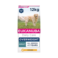 Eukanuba Adult Dog Food – Low Fat Chicken Formula for Overweight & Sterilised Dogs (12kg)