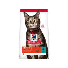 Hill's Science Plan Adult Cat Food (1-6 Years) | Tuna Flavour | 1.5kg Bag