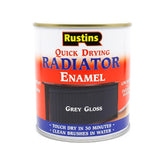 RUSTINS Drying Radiator Grey Gloss 250ml