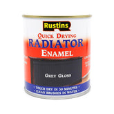 RUSTINS Drying Radiator Grey Gloss 500ml