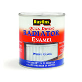 RUSTINS Drying Radiator White Gloss 1L