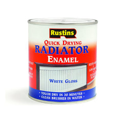 RUSTINS Drying Radiator White Gloss 1L