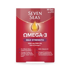 Seven Seas Omega-3 Fish Oil Max Strength