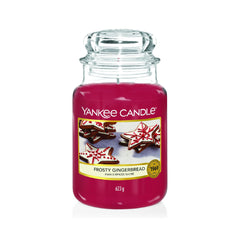 Yankee Scented Candle Frosty Gingerbread Large Jar