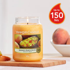 Yankee Scented Candle Mango Peach Salsa Large Jar