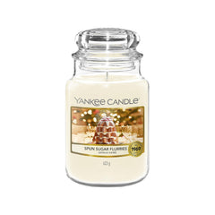 Yankee Scented Candle Spun Sugar Flurries Large Jar