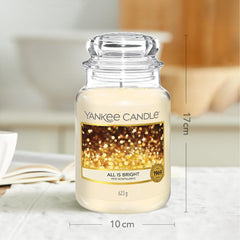 Yankee Scented Candle All is Bright Large Jar