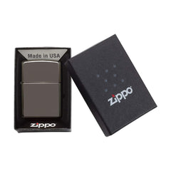 Zippo Metal Windproof Lighter | Black Ice