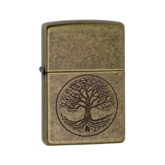 Zippo Windproof Metal Lighter | Tree of Life