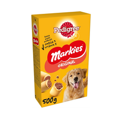 PEDIGREE Markies Original – Filled Biscuits for Dogs (12 × 500g Boxes)