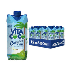 Vita Coco Coconut Water – 12 × 500 ml Cartons (Original)