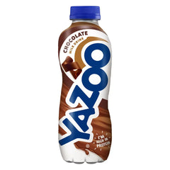 Yazoo Chocolate Milkshake – 10 × 400 ml UHT Bottles | High‑Protein, Low‑Fat Chocolate Treat