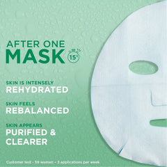 Garnier Moisture Bomb Green Tea Hydrating Sheet Mask