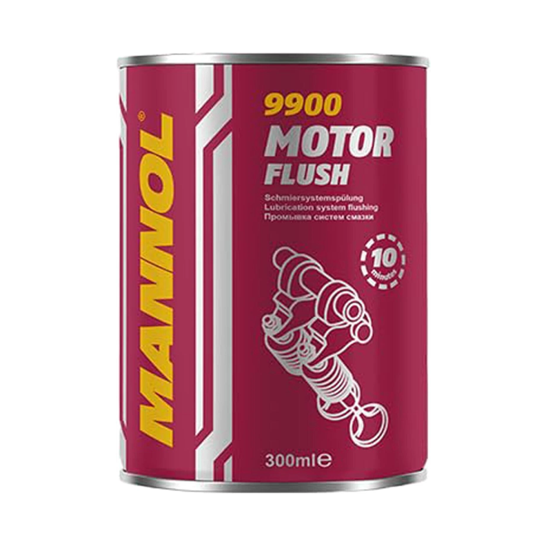 MANNOL Motor Flush MN9900 Engine Oil System Cleaner – Pack of 12 (12 × 300 mL)