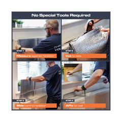 SuperFOIL Radpack Radiator Insulation Reflective Foil – 0.6 m × 5 m