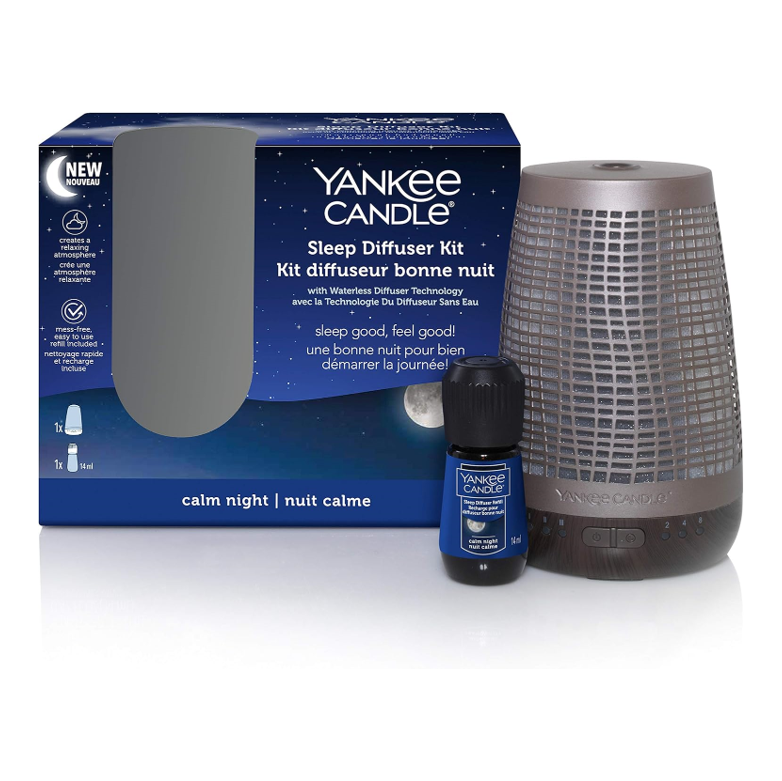 Yankee Candle Sleep Diffuser Starter Kit – Bronze Calm Night