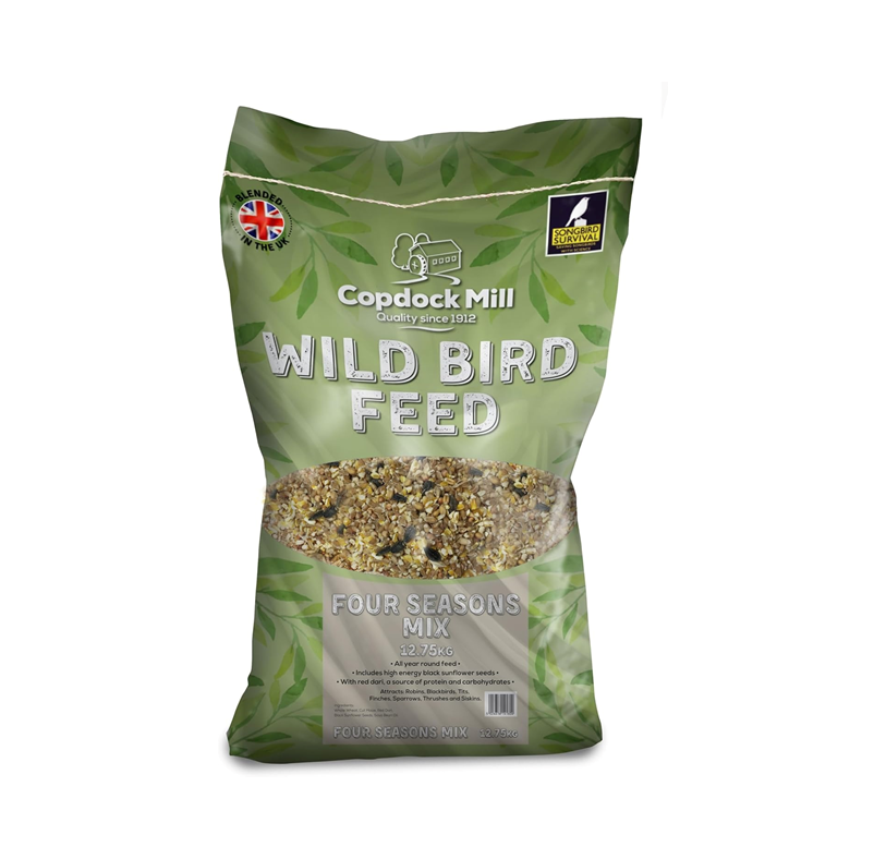 Copdock Mill Copdock Mill Four Season Wild Bird Seed 12.75kg – IBeev
